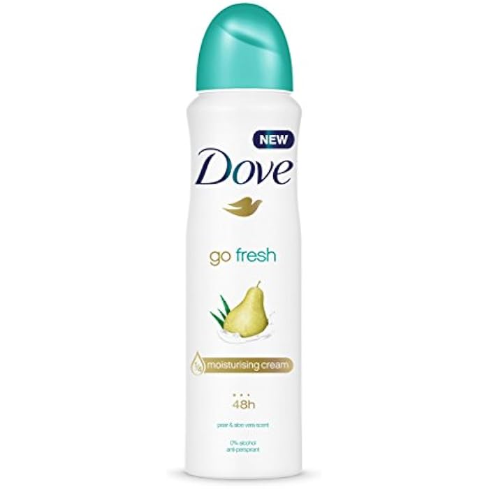 Dove Go Fresh Pear Aerosol Antiperspirant Deodorant, 250 ml